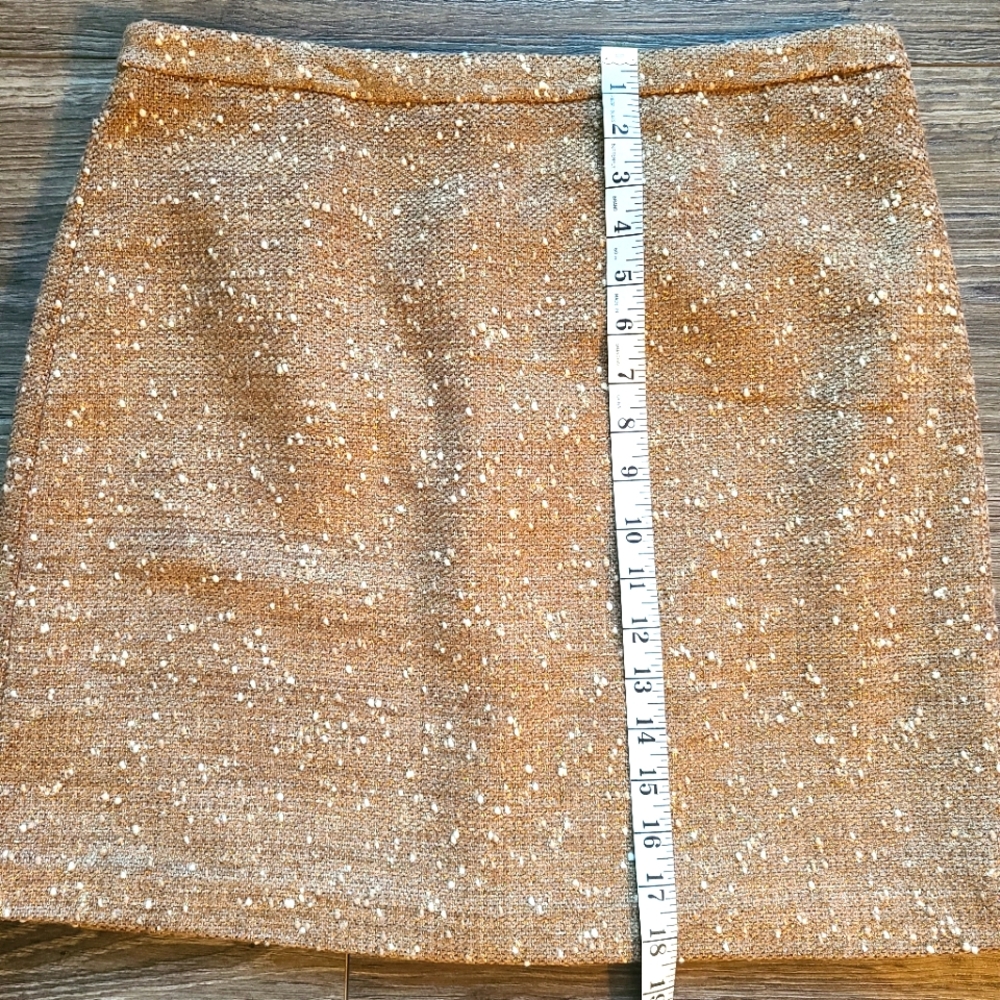 Gold skirt